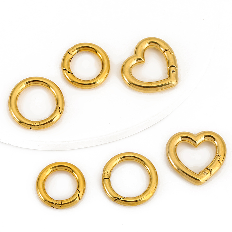 Daith Heart Ring - 2 pezzi di fermagli in acciaio