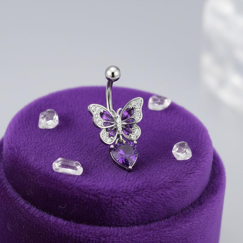 Body Jewelry Belly Button Rings - 1 Pezzo Anello da Ombelico Pendente