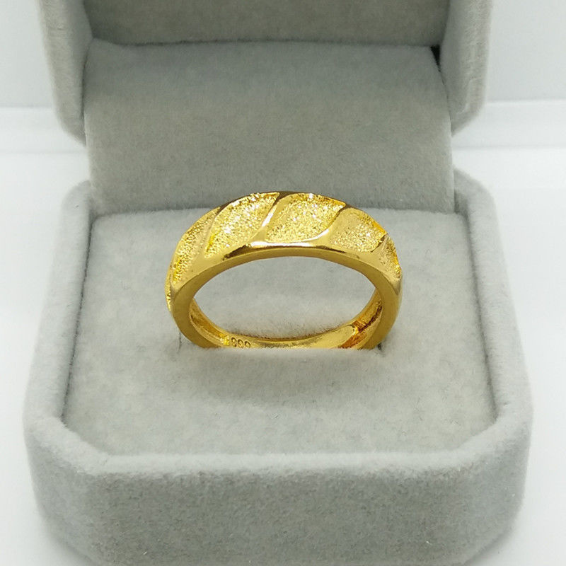 Daith Heart Ring - Classic Pure Plated Real 18k Yellow