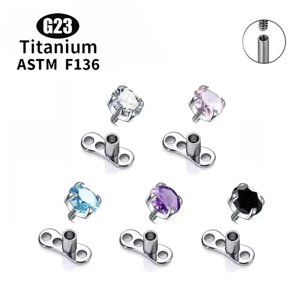 Body Jewelry Implants - Impianto cutaneo in lega di titanio