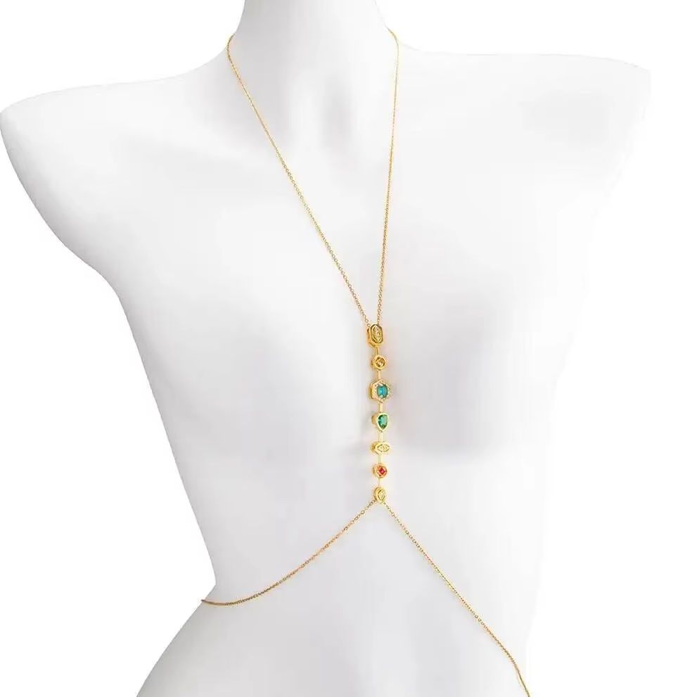Body Chain Jewelry - PuRui Squisita Catena per il Corpo