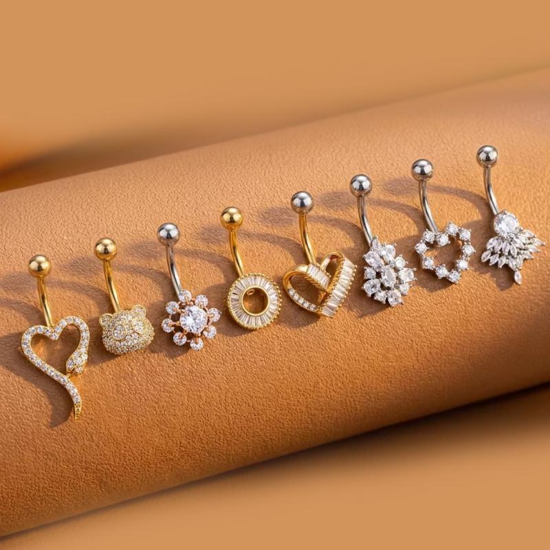 Body Jewelry Belly Button Rings - Anelli per ombelico a forma di
