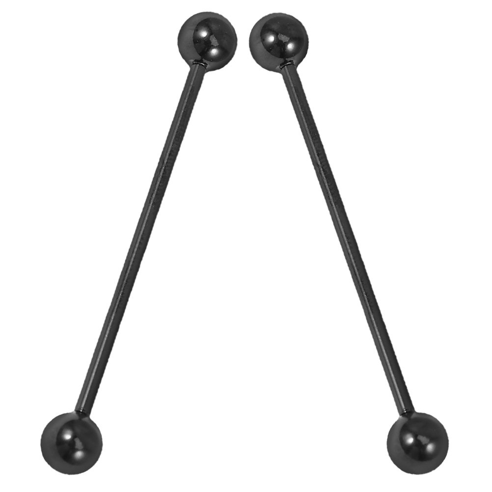 Industrial Barbell Long - 2 Pezzi Orecchini a Barra Lunga