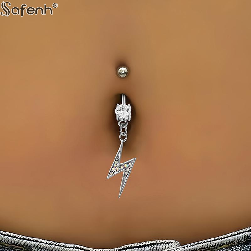 Body Jewelry Belly Button Rings - 1 pz Piercing all'Ombelico in Rame