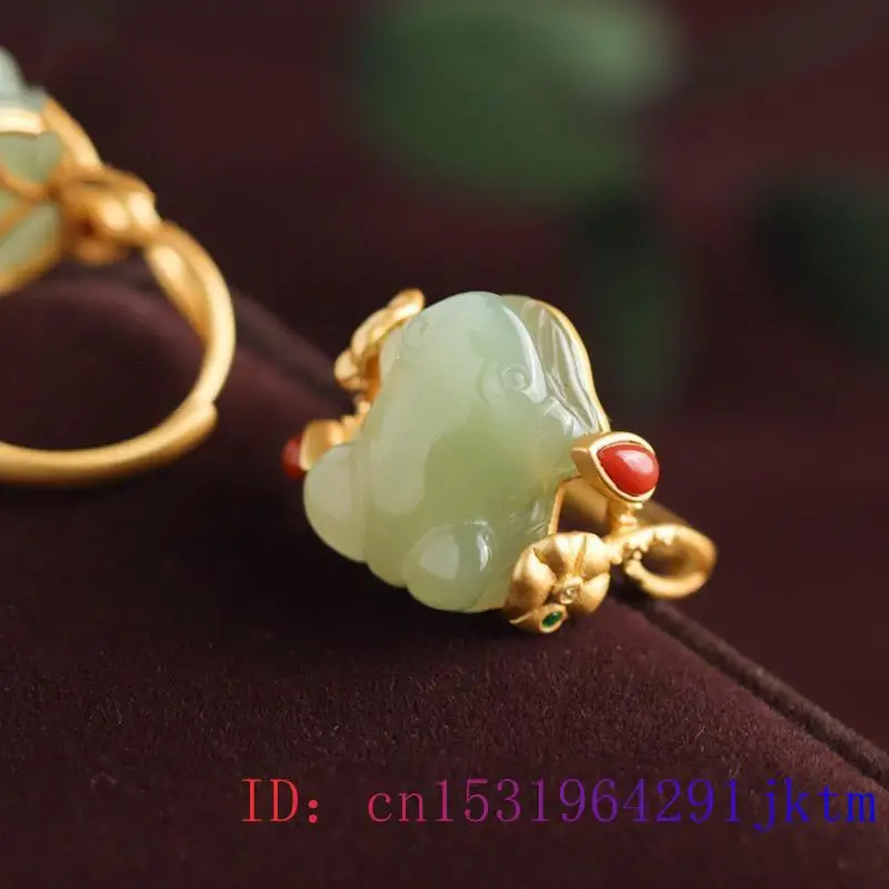 Anelli di rana di giada verde  - Daith Heart Ring recensione e prezzo