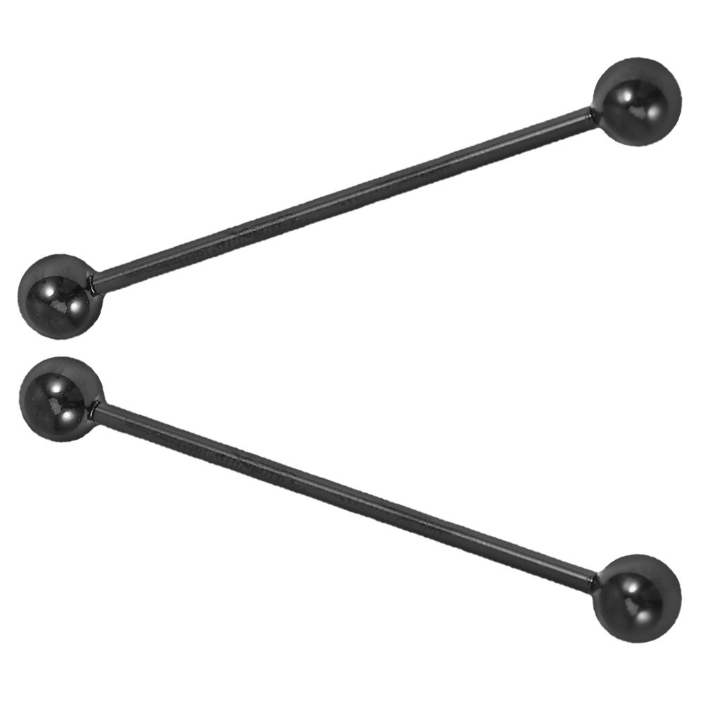2 paia di orecchini a barra lu - Industrial Barbell Long recensione e prezzo