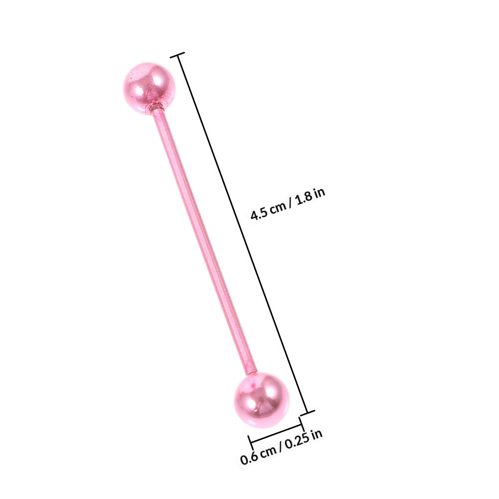 2 paia di orecchini a barra lu - Industrial Barbell Long recensione e prezzo