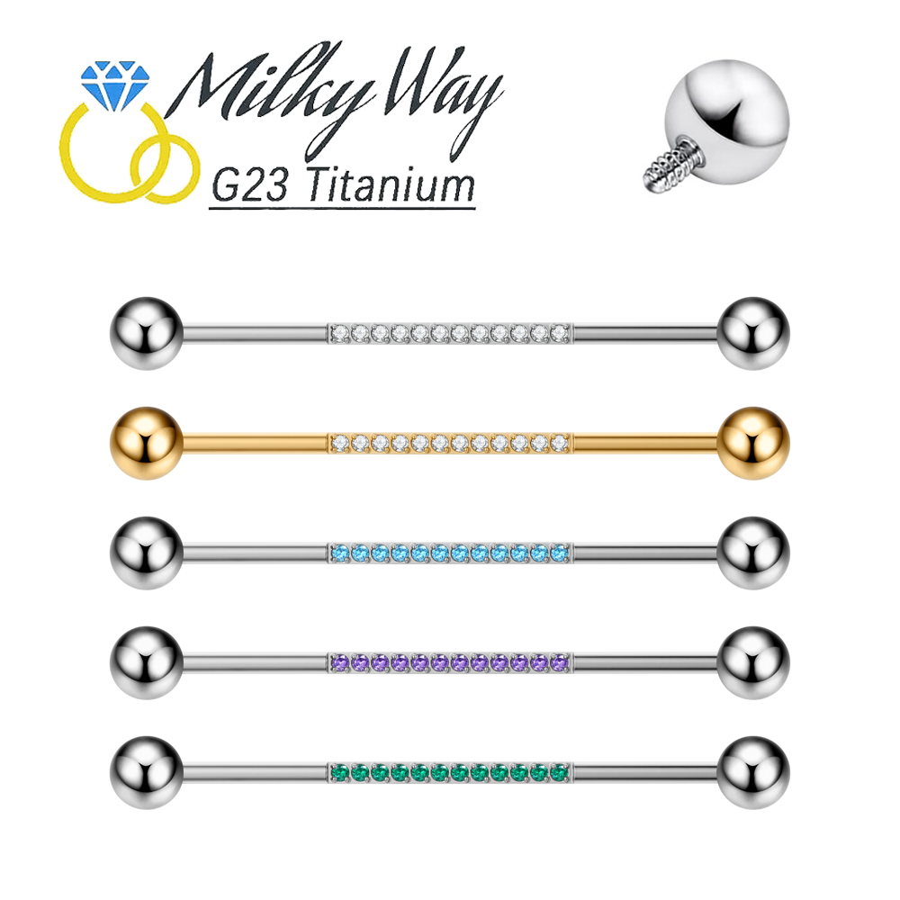 G23 Titanio Gioielli penetrant - Industrial Barbell Long recensione e prezzo