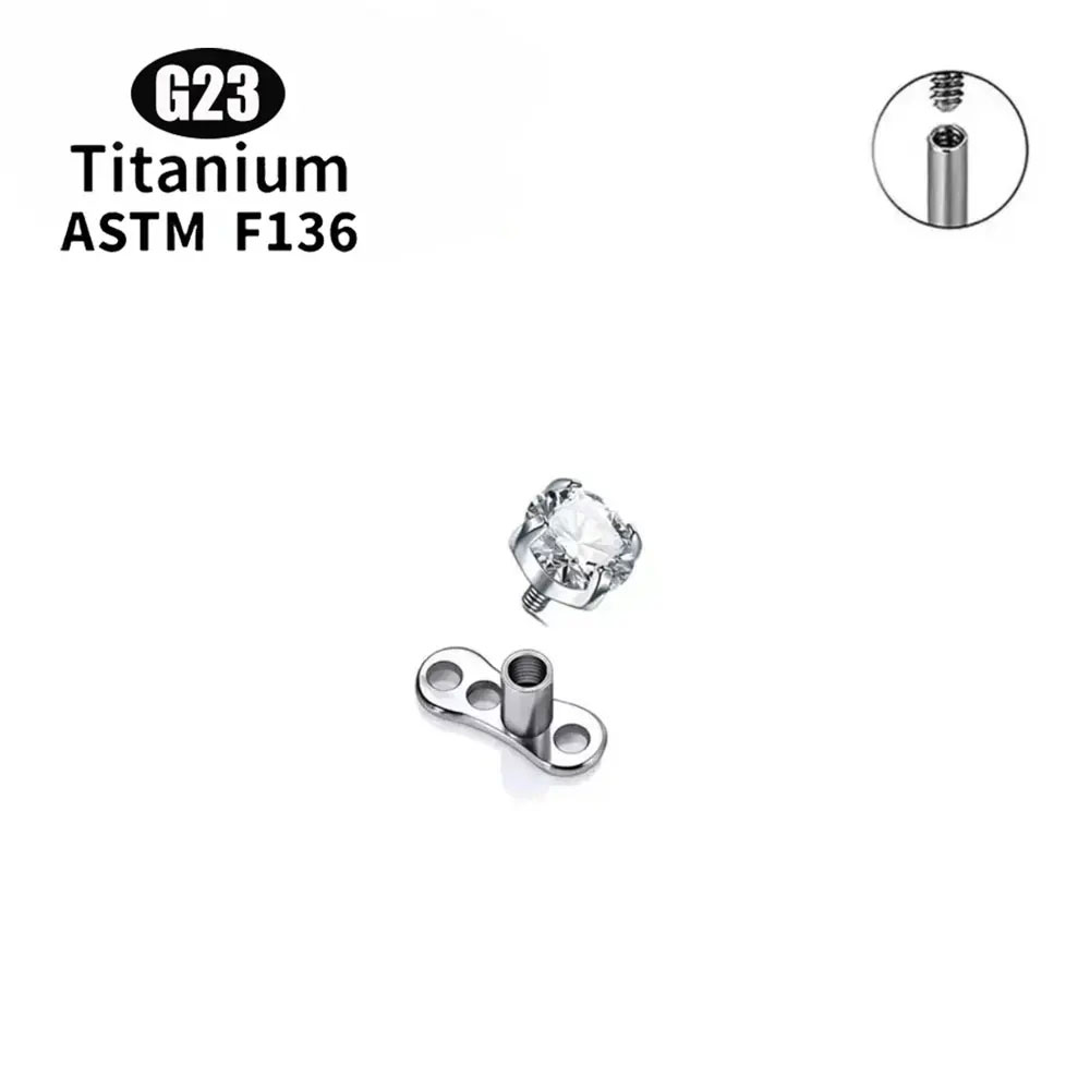 Impianto cutaneo in lega di ti - Body Jewelry Implants recensione e prezzo