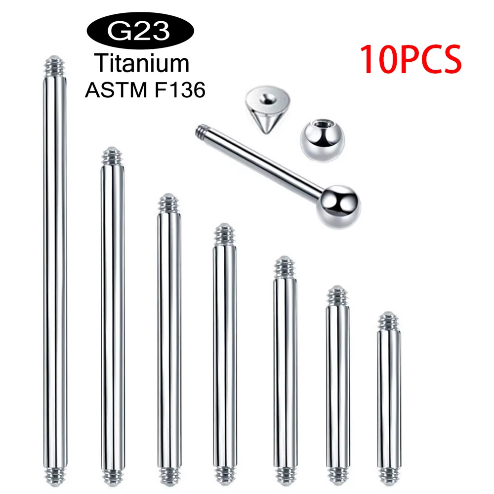 10 pezzi/lotto ASTM F136 Titan - Body Jewelry Implants recensione e prezzo