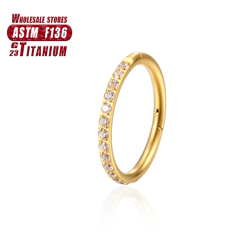 F136 anello al naso in titanio - Body Jewelry Implants recensione e prezzo
