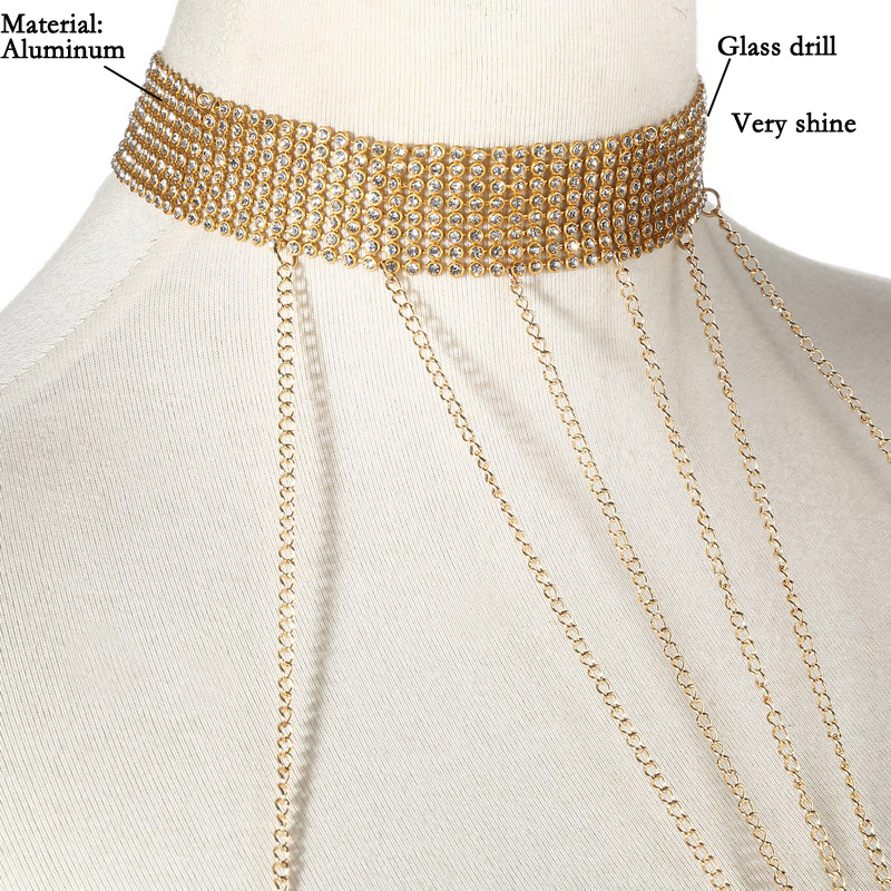 Catena per il corpo color oro  - Body Jewelry By The Chain Gang recensione e prezzo