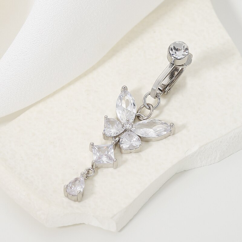 Clip sull'anello dell'ombelico - Body Jewelry Belly Button Rings recensione e prezzo