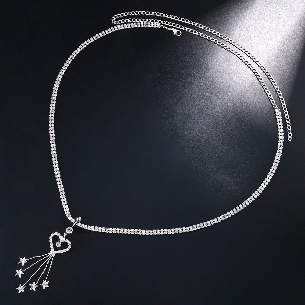 GLAMing Boho Heart Dangle Stra - Body Jewelry Belly Button Rings recensione e prezzo