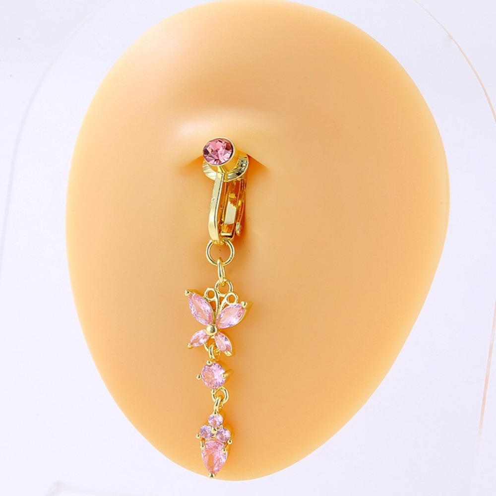 Anello da ombelico finto a cli - Body Jewelry Belly Button Rings recensione e prezzo