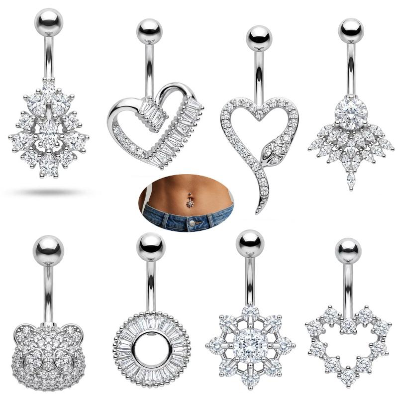 Anelli per ombelico a forma di - Body Jewelry Belly Button Rings recensione e prezzo