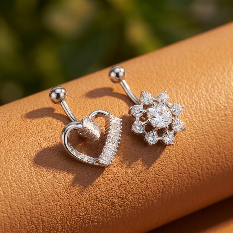 Anelli per ombelico a forma di - Body Jewelry Belly Button Rings recensione e prezzo