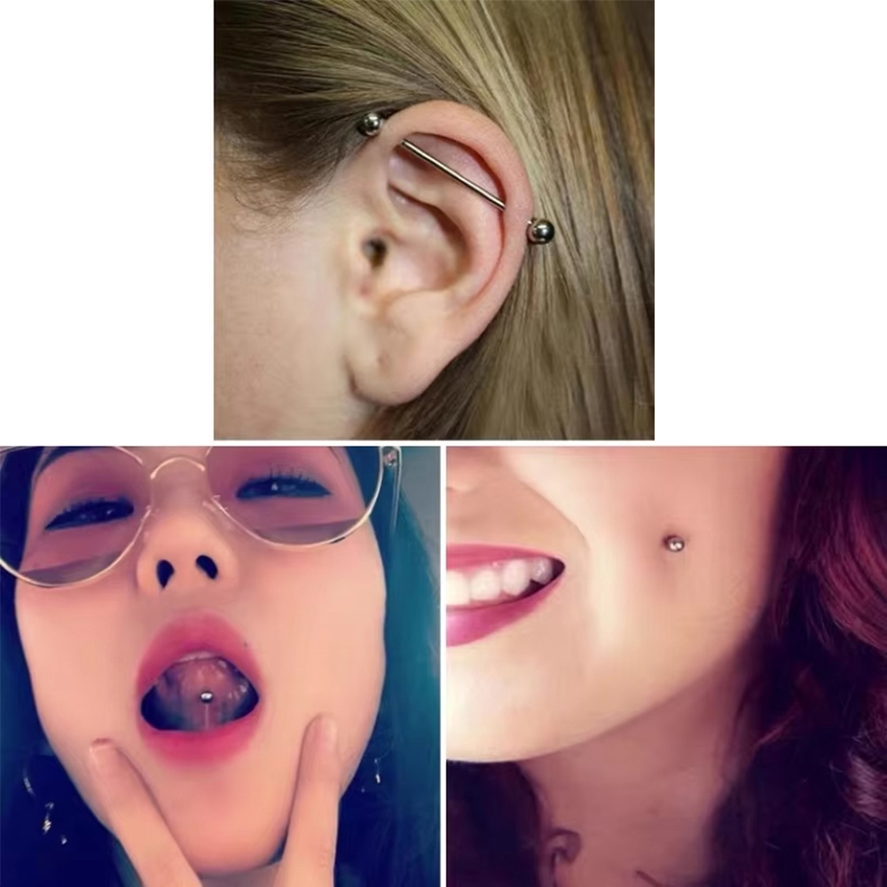 2 pz/lotto Piercing in Titanio - Body Jewelry Implants recensione e prezzo