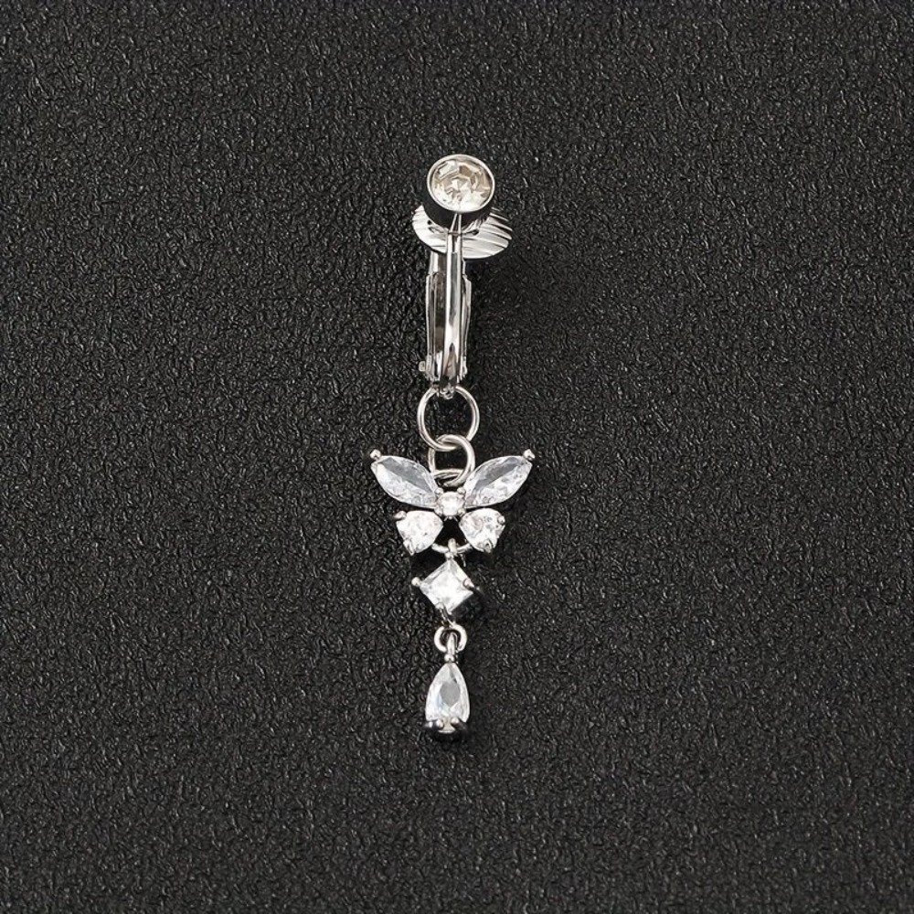 Anelli per ombelico a clip con - Body Jewelry Belly Button Rings recensione e prezzo