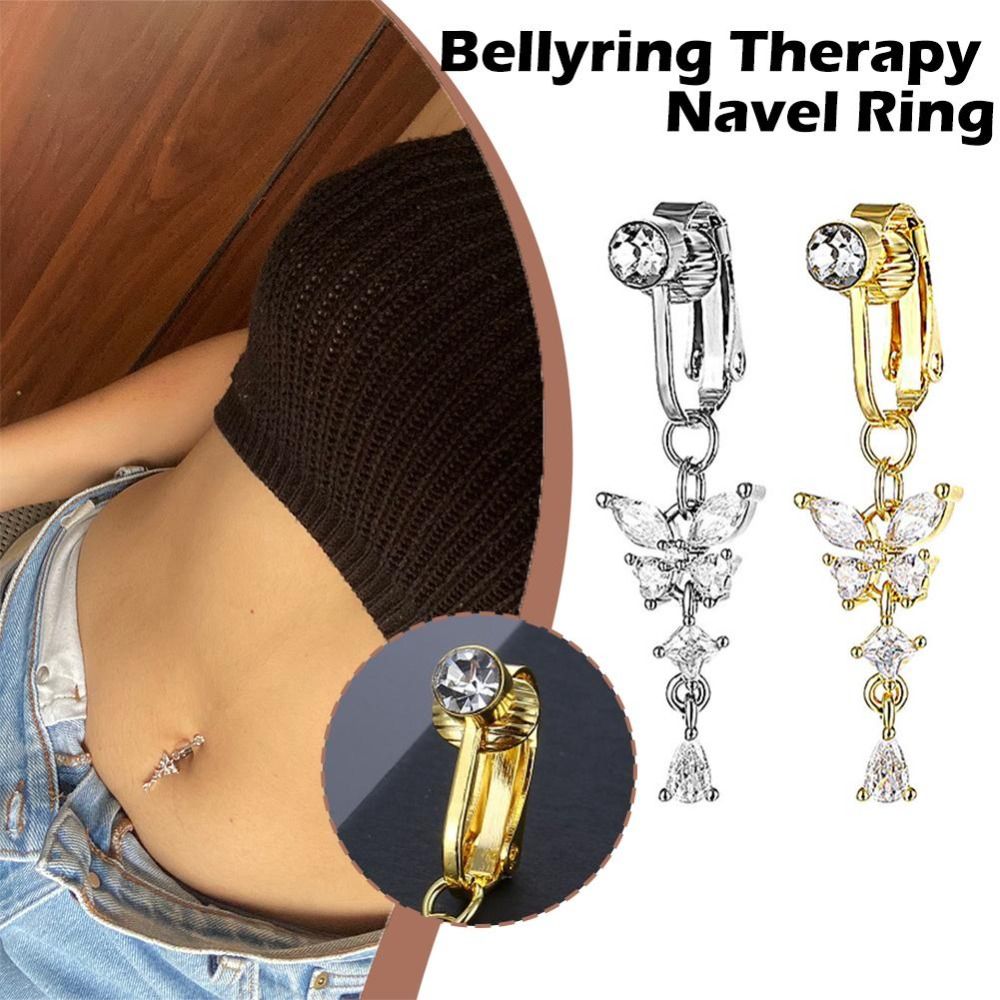 Anelli per ombelico a clip con - Body Jewelry Belly Button Rings recensione e prezzo