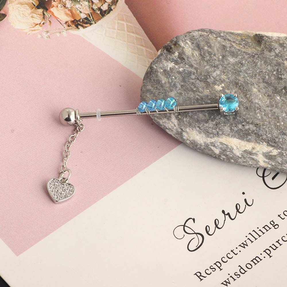 Orecchini a barra, regalo per  - Industrial Barbell Long recensione e prezzo