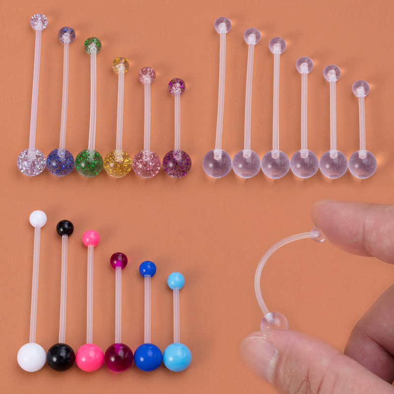 6 pezzi flessibile piercing al - Body Jewelry Implants recensione e prezzo