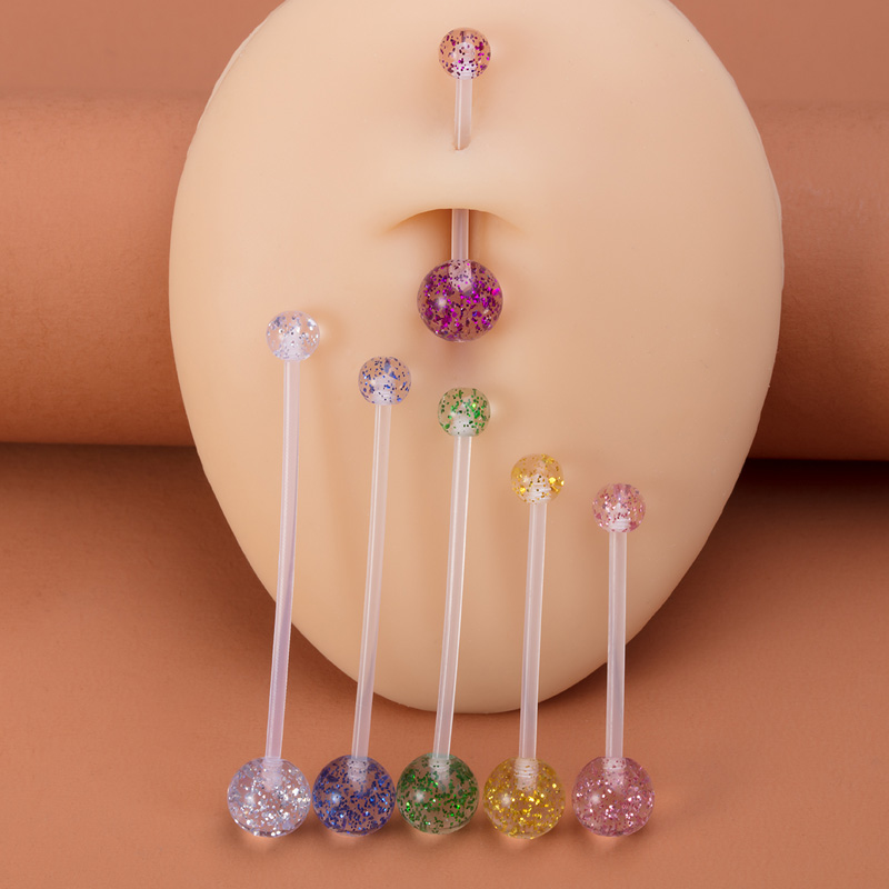 6 pezzi flessibile piercing al - Body Jewelry Implants recensione e prezzo