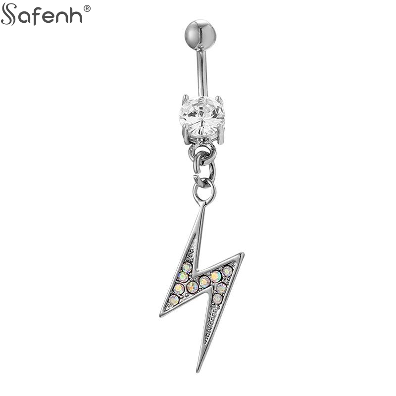 1 pz Piercing all'Ombelico in  - Body Jewelry Belly Button Rings recensione e prezzo