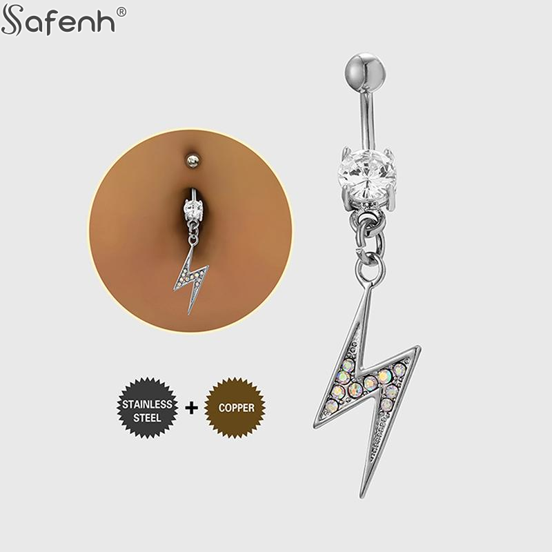 1 pz Piercing all'Ombelico in  - Body Jewelry Belly Button Rings recensione e prezzo