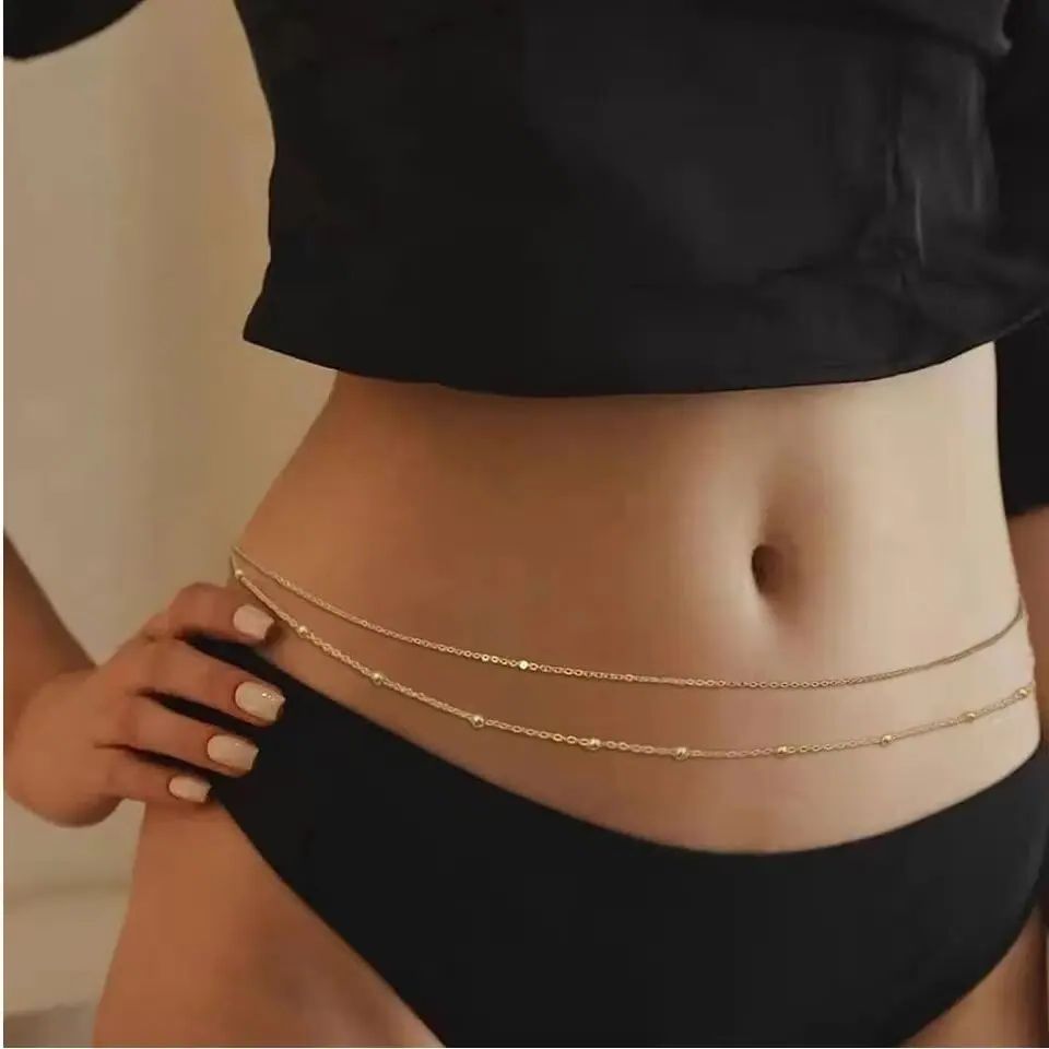 Catene per pancia a doppio str - Body Jewelry Bulk recensione e prezzo
