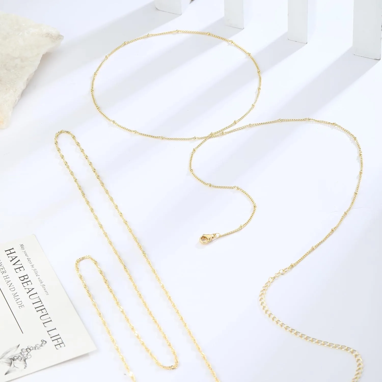 14k placcato oro 26-33 pollici - Body Jewelry Bulk recensione e prezzo