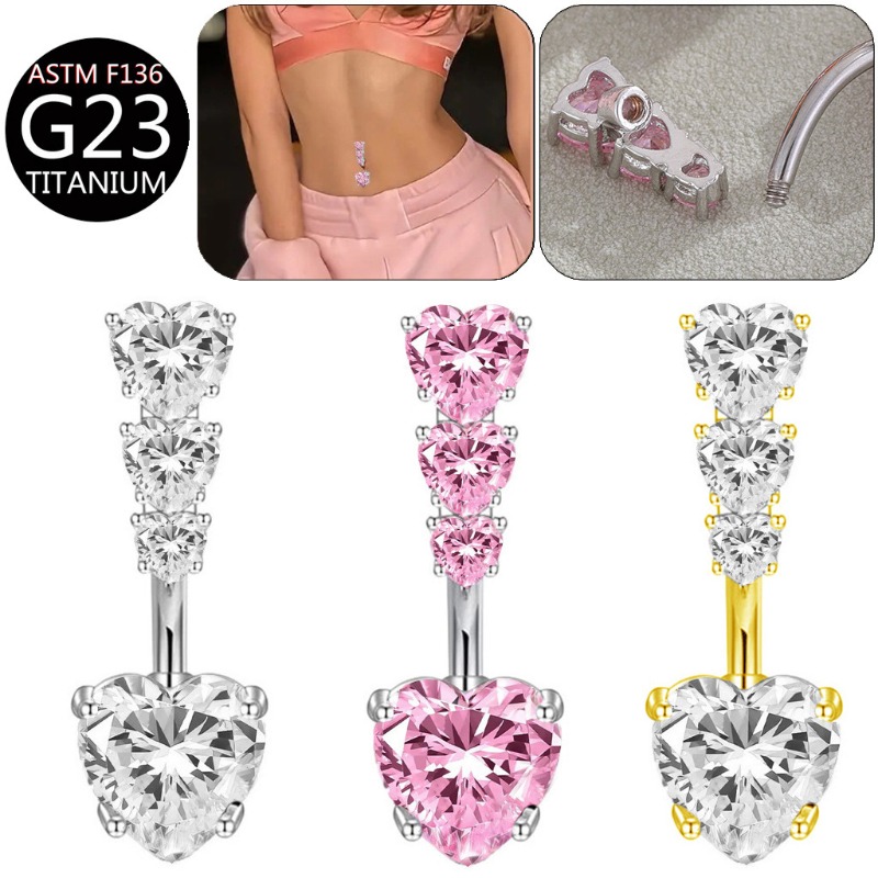 Anello per ombelico a forma di - Body Jewelry Belly Button Rings recensione e prezzo